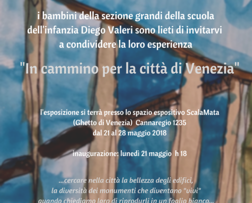 21 May 2018 "Lo Sguardo di Piccoli Artisti" a children's Art Exhibition